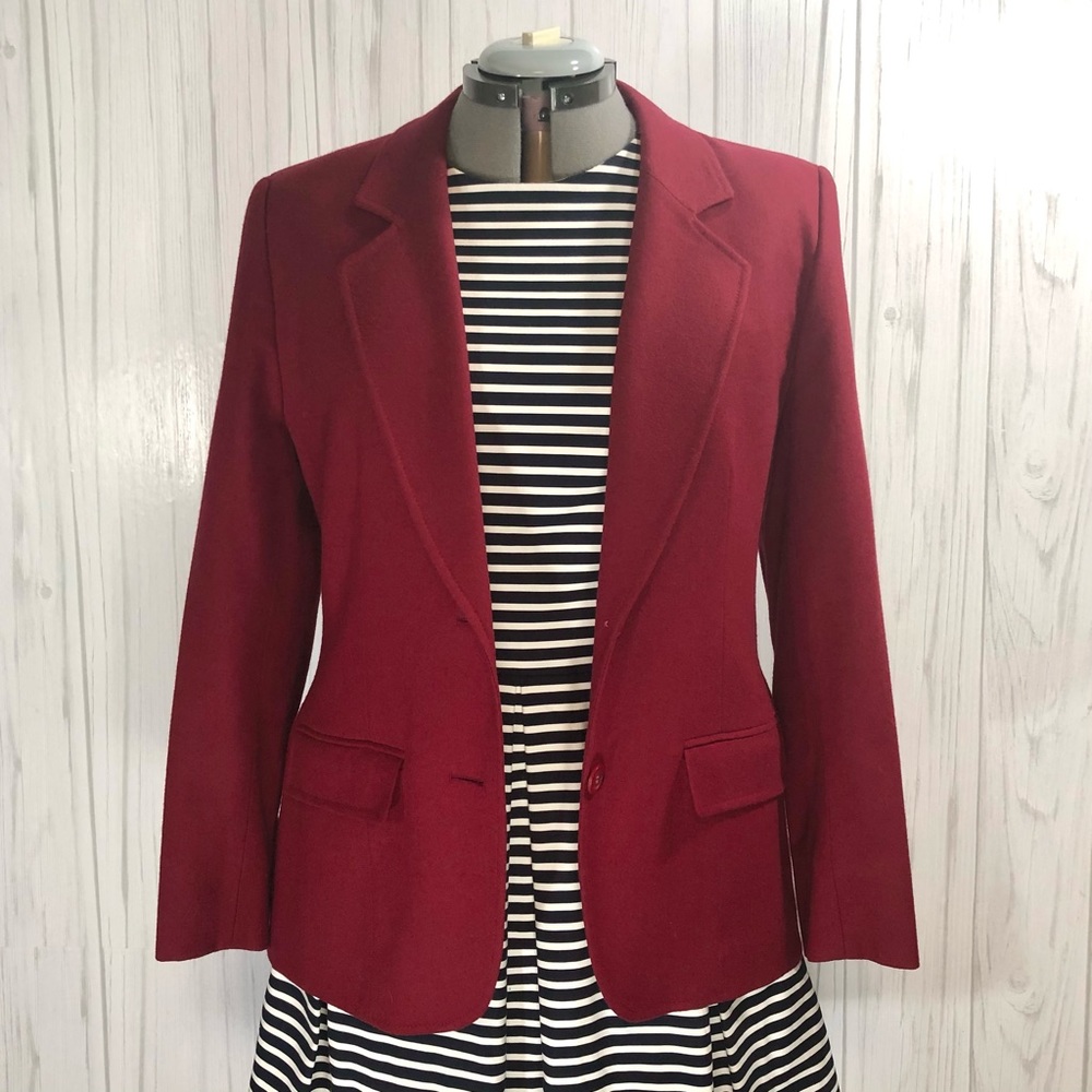 Vintage Early 80's Pendleton 100% Wool Blazer